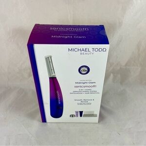 Michael Todd Beauty Sonicsmooth 2-In-1 Dermaplaning System Hair Removal NEW